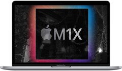 The rumored M1X MacBook Pro could bring huge gains in graphics performance over Apple M1-based devices. (Image source: Apple/GFXBench - edited)