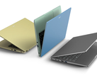 Acer will release the new Swift 3 in three colours. (Image source: Acer)