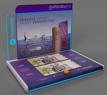 Roland Quandt and Evan Blass' images of the Motorola "One Zoom/Pro". (Source: Twitter)