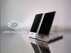 The Looking Glass Go is available in white and transparent finishes (Image Source: Looking Glass)