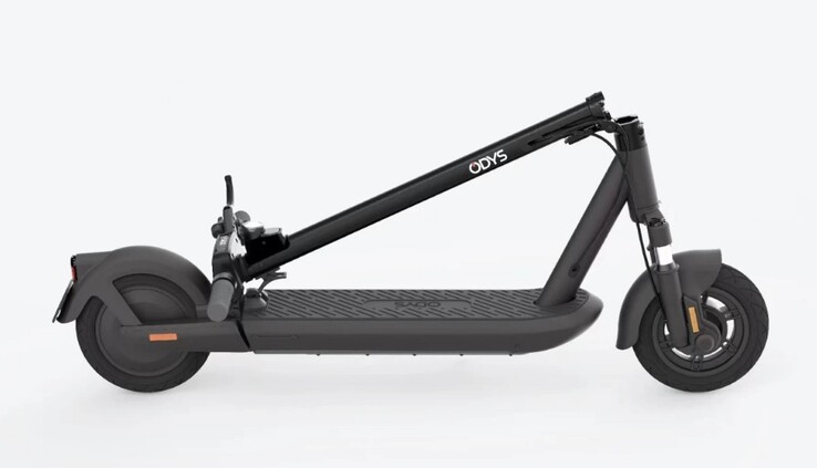 The Odys Neo e100 folding e-scooter. (Image source: Odiporo)