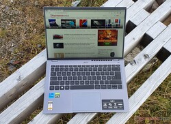 Acer Swift X 14 (2022), test unit provided by Acer Germany