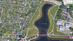 GNSS test trip around a lake