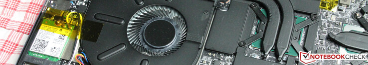 MSI PS63 Modern 8RC with an Nvidia GTX 1050 Max-Q GPU and a 15 W Intel quad-core CPU