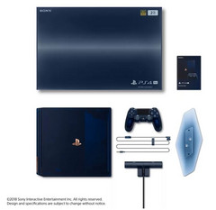 The Sony PS4 Pro 500 Million Limited Edition bundle. (Source: Sony)