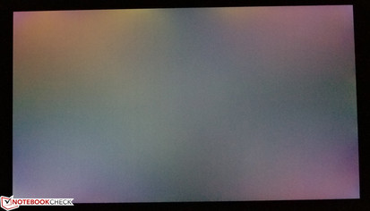 Some minor, yet noticeable backlight bleed on black screens