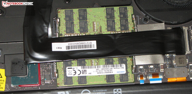 The RAM runs in dual-channel mode.