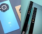 Separate contrasting fan-made concept renders of the Xiaomi MIX 5 smartphone have emerged. (Image source: Sina.com)