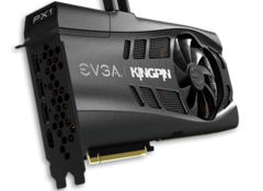 The liquid cooled EVGA GeForce RTX 3090 KINGPIN looks set to break performance records (Image source: EVGA)