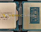 Intel 12th gen Alder Lake-S Core-1800 ES can boost up to 4.6 GHz on two cores. (Image Source: Videocardz)