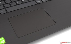 the touchpad of the Lenovo IdeaPad 320-15IKBRN