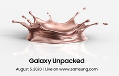 The next Galaxy Unpacked event will be live streaming at 10 a.m. ET August 5. (Image: Samsung)