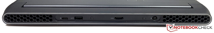 Rear: USB-C 3.2 Gen.1 (DisplayPort ALT-Mode), USB-A 3.2 Gen.1, HDMI 2.1, power
