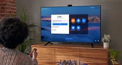 Some Amazon Fire TV Omni Series users can now use a Zoom app on their TV. (Image source: Amazon Fire TV)