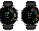 The full-sized GTR 2 has a rotatable screen for left and right-hand use. (Image source: Amazfit)