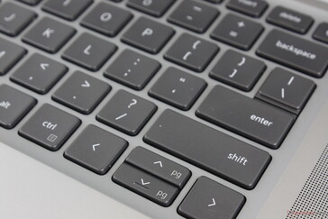 The Up/Dn arrow keys are cramped