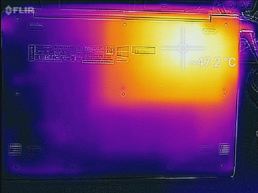 Thermal map (load, bottom)