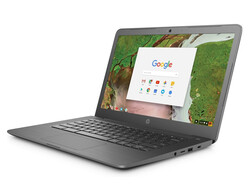 The HP Chromebook 14 G5 3GJ73EA laptop review. Test device courtesy of Cyberport.