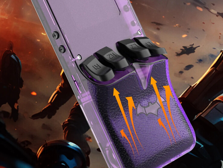 The new T16 Max handheld has four shoulder buttons (Image source: manufacturer)