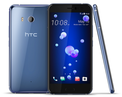 The 128 GB HTC U11 is available exclusively in silver. (Source: HTC)