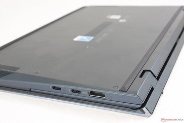 When closed, the UX482 looks like any regular clamshell laptop but with a slightly thicker rear