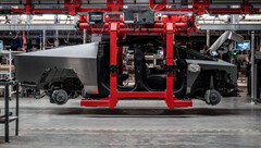The Cybertruck's low-voltage system will make it into the Model 2 (image: Tesla)