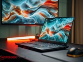 The Lenovo Legion Pro 5 16 IAX10 on the desk