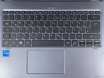 Acer TravelMate Spin P4 - Keyboard