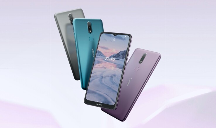The Nokia 2.4 is the cheapest of HMD Global's three new devices. (Image source: HMD Global)