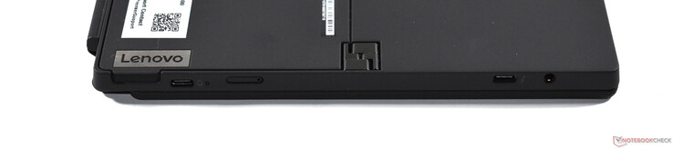 Right: USB-C 3.2 Gen 2, Nano SIM slot, Thunderbolt 4, 3.5-mm audio