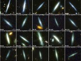 Color composite images from James Webb Space Telescope showing disk galaxies (Image source: JWST)