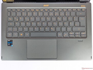 Acer Swift 5 SF514 - input devices