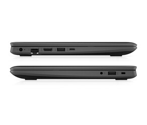 HP Pro x360 Fortis 11 G9/G10 - Ports. (Image Source: HP)