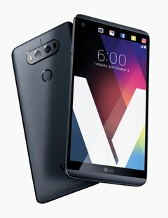 The LG V20 was the first smartphone to ship with Android 7.0 Nougat. (Image source: LG)