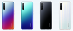 The OPPO Reno3 5G smartphone features UFS 2.1 storage. (Image source: OPPO)