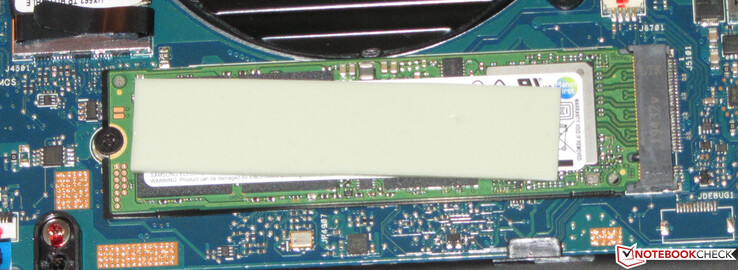 An NVMe SSD serves as the system drive