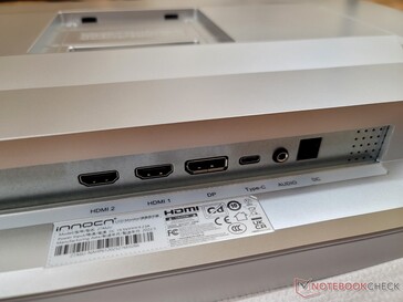 All ports are along the bottom. The USB-C port supports PD passthrough