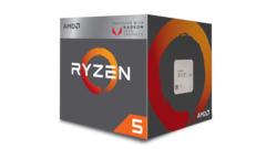 AMD &#039;Raven Ridge&#039; Ryzen 5 2400G APU. (Source: AMD)