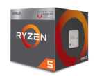 AMD 'Raven Ridge' Ryzen 5 2400G APU. (Source: AMD)