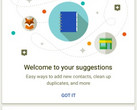 Google Contacts app Suggestions screen, app now compatible with Lollipop and Marshmallow