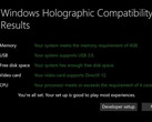 Windows Holographic, Microsoft's own VR software, should run on fairly low-end system. (Source: The Verge)
