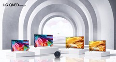LG introduces its QNED TVs. (Source: LG)