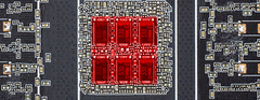 Zotac's GAMING GeForce RTX 3080 Trinity uses POSCAP capacitors, which are lower quality than the MLCC capacitors used by Nvidia and a few other OEMs. This may cause problems when overclocking. (All images via Igor's Lab)