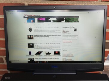 Dell G3 15 - Outdoor use