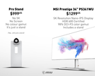 MSI takes jab at Apple's $999 monitor stand on Twitter, nails it (Source: MSI)