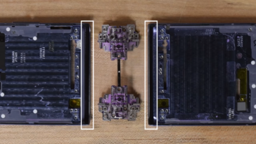 ...as well as in its backplate - and its hinge... (Source: YouTube)
