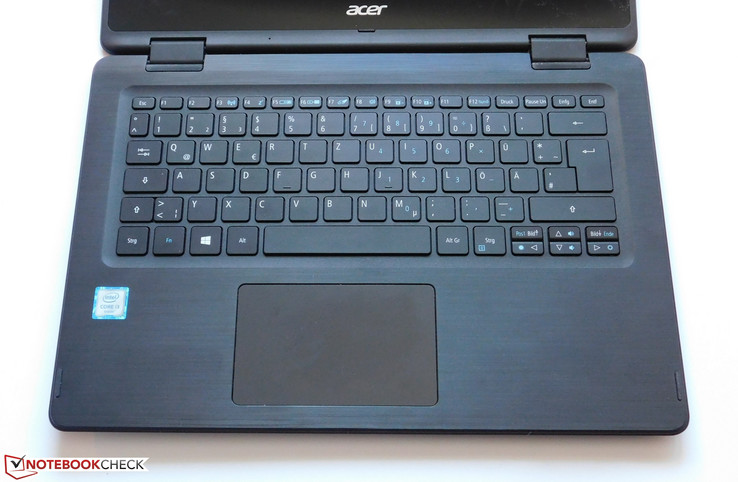 Input devices Acer Spin 5