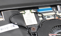 The Intel Wireless-AC 9560 adapter
