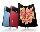 The X Fold Plus comes in three colours and two memory configurations. (Image source: Vivo)