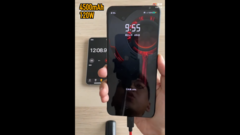 The RedMagic 6 Pro&#039;s new charging demo. (Source: YouTube)